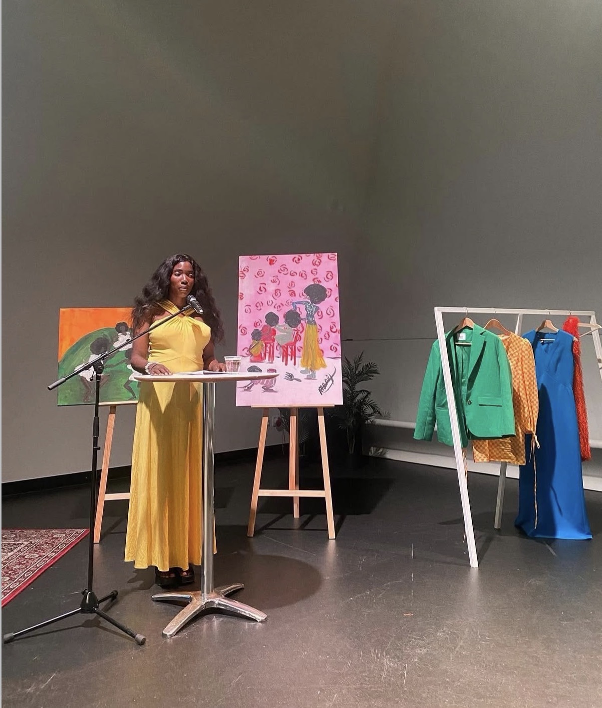 Speaking at a launch event