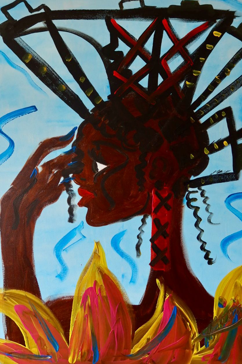 Coming to Amsterdam. Fine-art giclée print by Michelle Amo